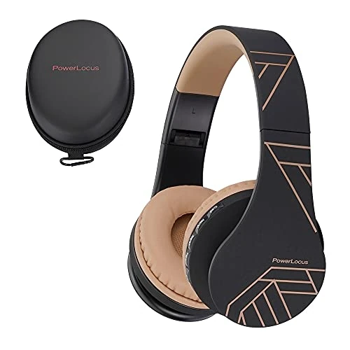 Oferta limitada: PowerLocus P1 – Auriculares Bluetooth inalambricos de Diadema Cascos Plegables, Casco Bluetooth con Sonido Estéreo con Conexión a Bluetooth Inalámbrico y Audio Cable para Movil,PC, Tablet-Negro/Marrón de 22.99 € a 22.99 € (ahorro 0.00%)