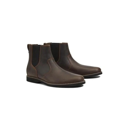 Timberland Woodhull Chelsea A414C, Mens Chelsea boots, brown, 43 EU