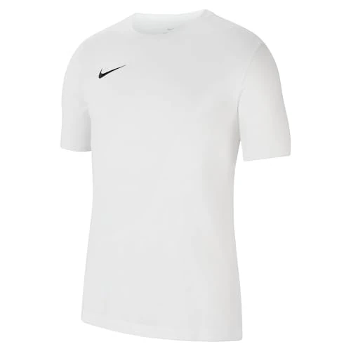 Nike Heren Short Sleeve Top M Nk Df Park20 Ss Tee, Wit Zwart, CW6952-100, 2XL