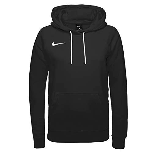 Oferta limitada: NIKE - W Nk Flc Park20 Po Hoodie, Sudadera para Mujer, Negro / Blanco, M de 59.99 € a 38.99 € (ahorro 35%)
