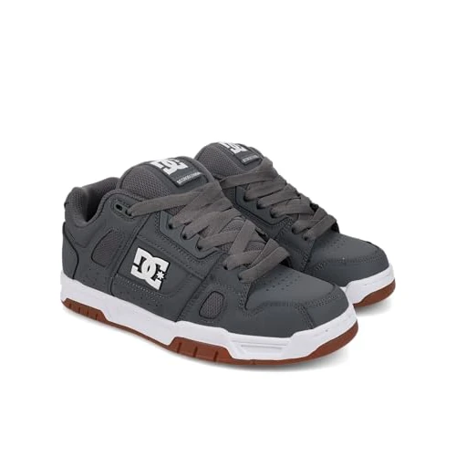 Limited-time offer: Dc Shoes Men's STAG Shoe, Grey/Gum, 10 UK from 70.00 £ to 65.94 £ (save 6%)
