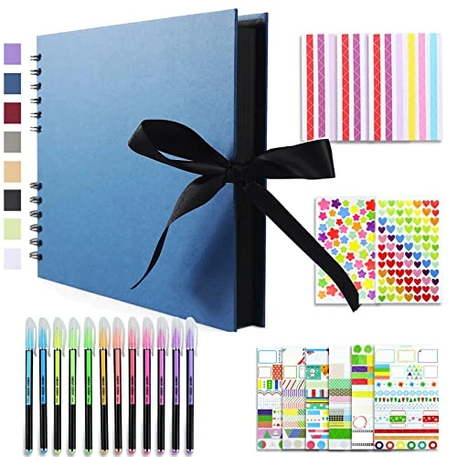 Offerta a tempo: Vienrose Album Fotografico Fai da Te 28,5x21 cm, 40 Fogli 80 Pagine - 0.00% da 19.99 € a 19.99 €
