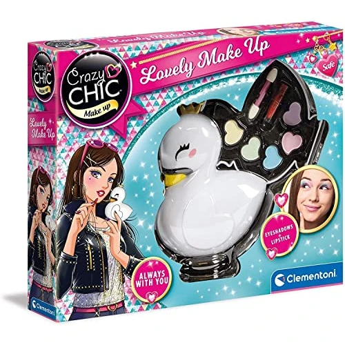 Limited offer: Clementoni 18632, Crazy Chic Lovely Make Up - Swan Make up set for Children, Ages 6 years Plus from 6.98 EUR to 6.98 EUR (save 0%)