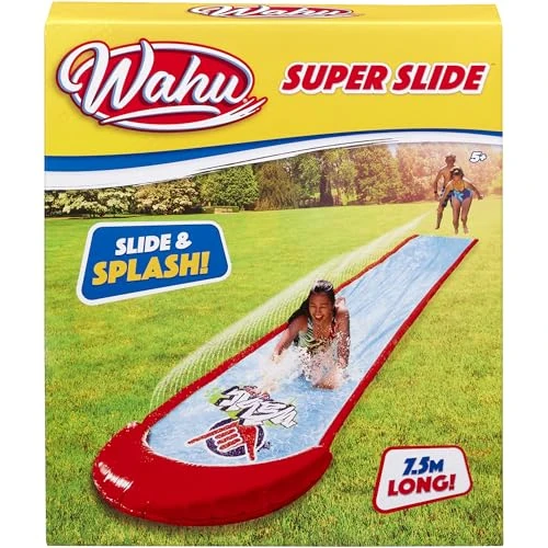 Offre limitée : Goliath WAHU Super Slide Track - Toboggan à Eau pour Glissade de 7,5 mètres - Ventriglisse pour Toute la Famille - Tapis de Glisse Fun Estival - Jeux de Plein Air Rafraîchissants de 29.99 € à 23.93 € (20% de remise)