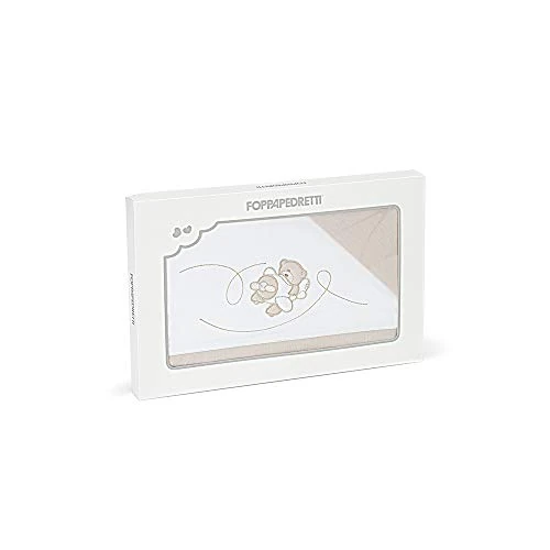 Oferta limitada: Foppapedretti, Babyfly, Juego de sábanas para cuna, 120 x 80 x 0,2 cm, 600 g, blanco/beige de 38.98 EUR a 38.98 EUR (ahorro 0%)