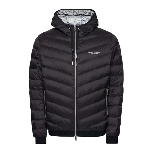 Offre limitée : Armani Exchange Doudoune à Capuche de 190.00 EUR à 97.27 EUR (remise 49%)