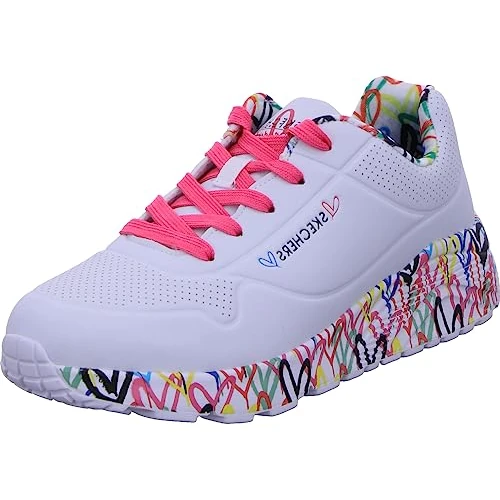 Begrenztes Angebot: Skechers Mädchen Uno Lite Lovely Luv Sneaker von 64.85 EUR auf 47.99 EUR (Rabatt 26%)