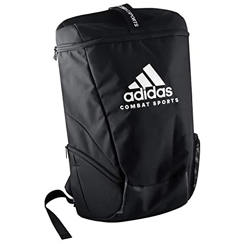 Adidas Unisex – Erwachsene Backpack Combat Sports Rucksack, schwarz/weiß, M