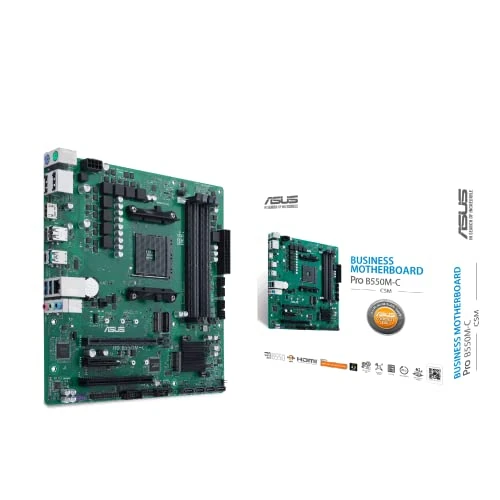 Offerta a tempo: ASUS PRO B550M-C/CSM, Scheda Madre AMD ATX, Slot DDR4, Nera - 22% da 164.00 € a 127.49 €