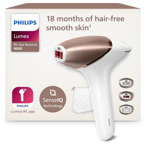 Philips Lumea IPL 9000 Series BRI955/00 Épilateur à lumière pulsée avec SenseIQ