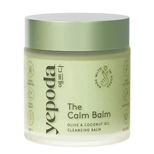 Oferta limitada: Yepoda The Calm Balm, Desmaquillante Suave y Bálsamo Limpiador Profundo, Elimina Maquillaje Resistente al Agua e Impurezas, Limpiador Facial Coreano Vegano para Todo Tipo de Piel, 80 g de 25.00 € a 25.00 € (ahorro 0.00%)