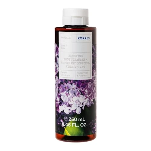 Limited-time offer: Korres Lilac Revitalising Shower Gel with Active Aloe Vera, dermatologically Tested, Vegan, 250 ml from 12.70 £ to 12.70 £ (save 0.00%)