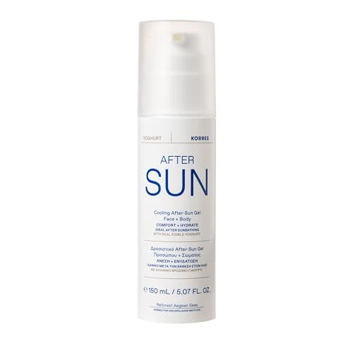 Limited-time offer: KORRES Greek Yoghurt Cooling After Sun Gel for Face & Body, 5.07 fl oz from $31.99 to $27.54 (save 14%)