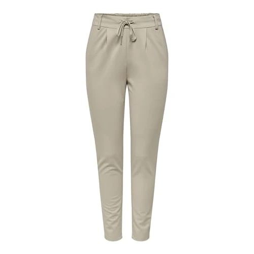 Offerta a tempo: ONLY Poptrash Trousers, Pantaloni Donna, Pure Cashmere, XS / 30L - 34% da 39.99 € a 26.21 €