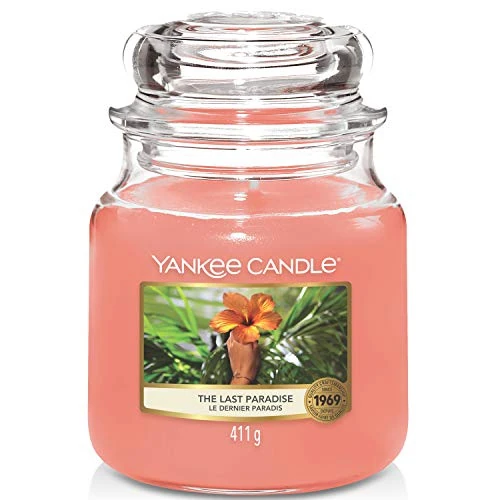 Begrenztes Angebot: Yankee Candle Duftkerze The Last Paradise 411g von 29.98 EUR auf 15.59 EUR (Rabatt 48%)