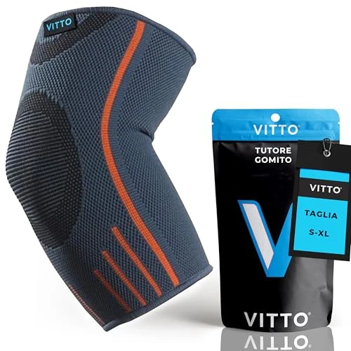 Oferta limitada: VITTO Codera Epicondilitis Hombre y Mujer - Codera para Codo de Tenista, M de 11.99 € a 11.99 € (ahorro 0.00%)