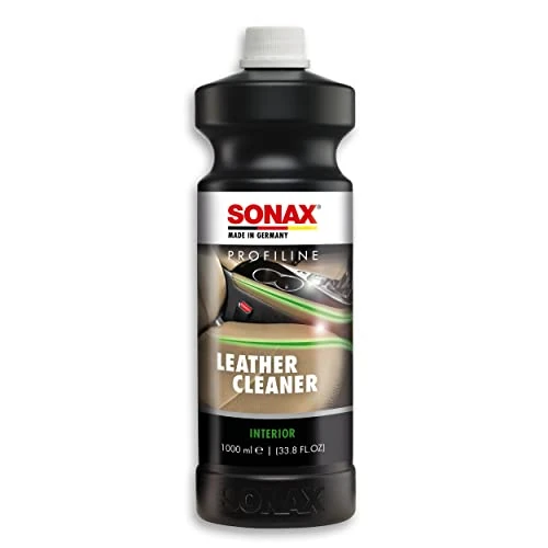 Offerta a tempo: SONAX PROFILINE Detergente in schiuma per interni auto in pelle (1L) protegge i materiali e pulisce in profondità lo sporco ostinato. Ideale per pelle pigmentata | Art. N. 02703000 - 36% da 25.79 € a 16.39 €