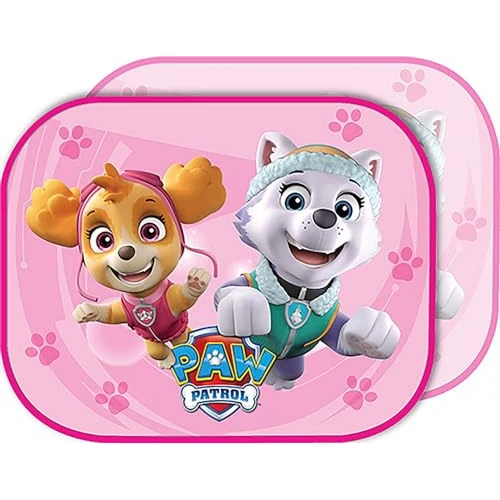 Offerta a tempo: Paw Patrol Coppia tendine parasole laterali auto rosa bambina - 58% da 11.79 € a 4.99 €