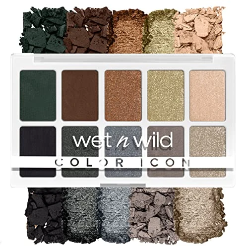 Oferta limitowana: Wet n Wild Color Icon 10 Pan Palette, Paleta Cieni z 10 Jasnymi i Matowymi Kolorami na Dzień i Noc, Długotrwała i Łatwa do Rozmieszczenia Formuła, Lights Off z 23.00 zł na 23.00 zł (oszczędź 0.00%)
