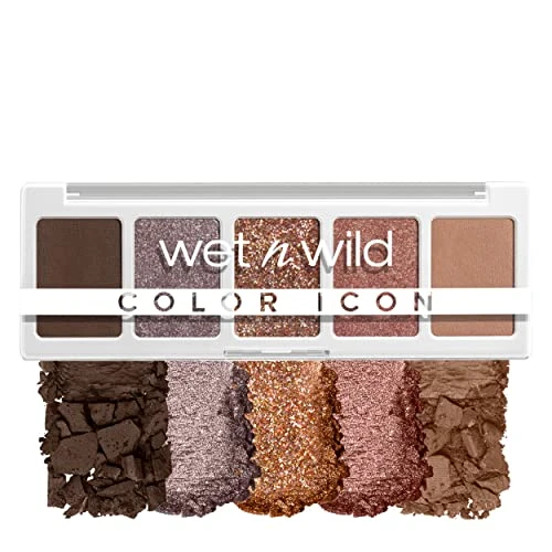 Limited offer: wet n wild Color Icon Eyeshadow Makeup 5 Pan Palette, Matte, Shimmer, Metallic, Long Wearing, Rich Buttery Pigment, Cruelty Free - Camo-flaunt from 4.27 EUR to 3.29 EUR (save 23%)