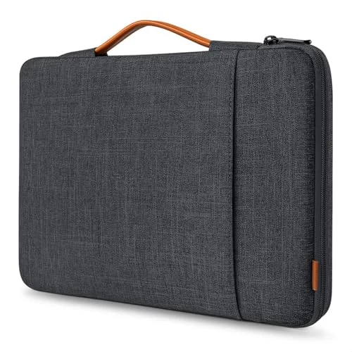 Inateck 360° 14 Pollici Borsa Porta Pc Compatibile con 15.3 Pollici MacBook Air M4 2025, M3 A3114 2024/M2 A2941 2023, 13,5 Pollici Surface Laptop 6/5/4, 13.5 Surface Book