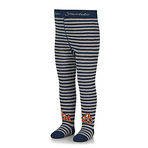 Limited-time offer: Sterntaler Baby Boys' Tights Excavator, Navy, 80 cm from 12.08 GBP to 12.08 GBP (save 0%)