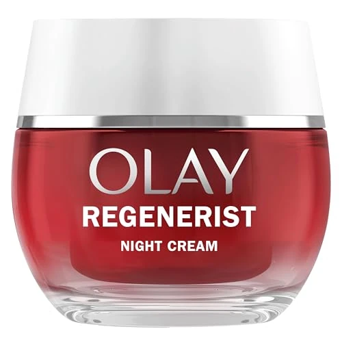 Oferta limitowana: Olay Regenerist Crema De Noche, Fórmula Con Niacinamida (Vitamina B3) Y Péptidos, Hidrata Al Instante Y Durante 24H, Piel Más Firme En 14 Días, 50ml z 109.10 zł na 109.10 zł (oszczędź 0.00%)