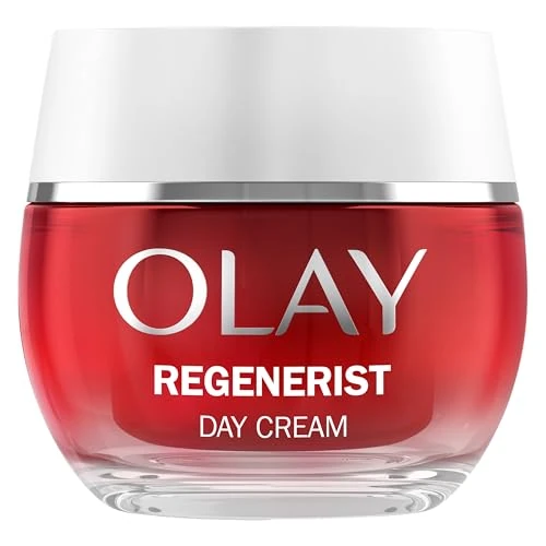 Oferta limitada: Olay Regenerist Crema Facial de Día. Hidratante Antiarrugas y Reafirmante Activa, con Niacinamida Antienvejecimiento y Péptidos. 50 ml de 29.99 € a 19.99 € (ahorro 33%)