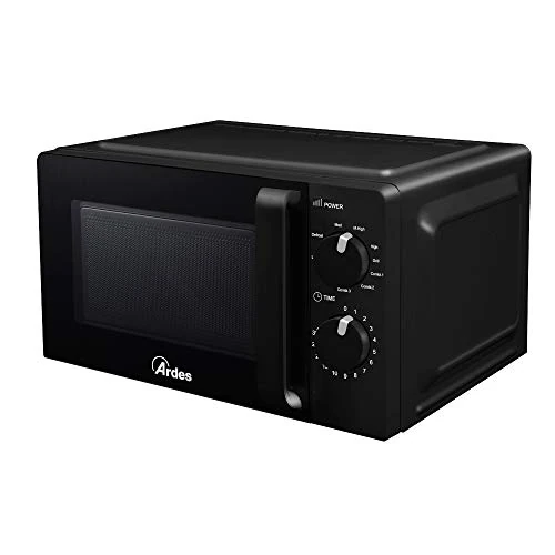 Offerta a tempo: Ardes AR6520G – Forno a microonde combinato da 20 litri con grill, 9 modalità di cottura, timer da 30 minuti, luce interna e piatto girevole, grill da 700 W + 900 W - 44% da 89.90 € a 49.90 €