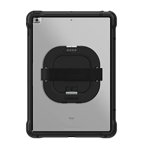 OtterBox Unlimited Kickstand Hülle für iPad 10,2" (7. gen 2019/8. gen 2020/9. gen 2021), sturzsichere Schutzhülle mit integriertem Displayschutz, Grau, Keine Einzelhandelsverpackung