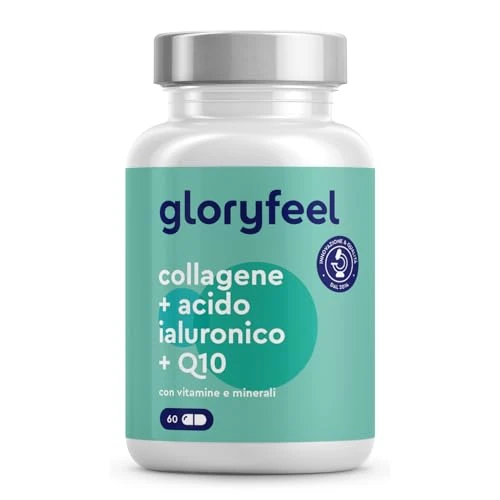Offerta a tempo: Collagene Marino con Acido Ialuronico, con Coenzima Q10 — 32% da 25,95 € a 17,59 €