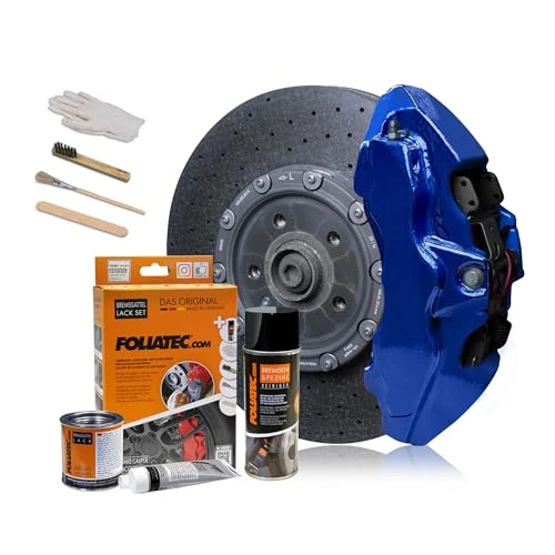 Foliatec Remklauwlakset - Performance Blauw Glanzend - 3 Componenten