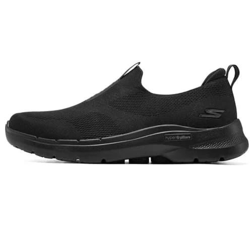 Offerta a tempo: Skechers Go Walk 6, Sneaker Uomo, Nero, 43 EU - 36% da 89.95 € a 57.28 €