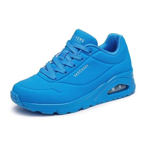 Skechers Uno - Night Shades, Sneaker Donna, Blu, 41 EU