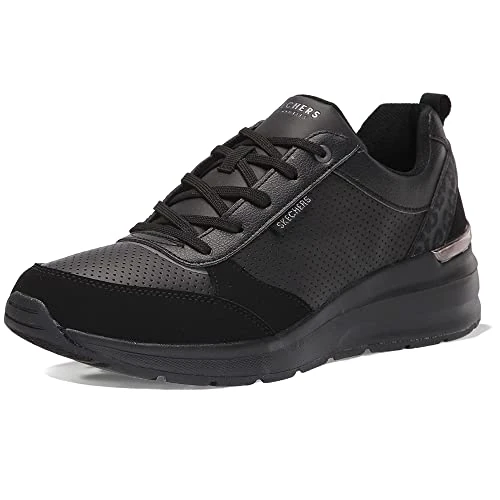 Limited-time offer: Skechers Women's Billion Subtle Spots Sneaker, Black, 5.5 UK from 65.00 £ to 65.00 £ (save 0.00%)
