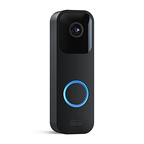 Beperkte aanbieding: Blink Video Doorbell: tweerichtings-audio, hd-video, bewegingssensor, Chime meldingen via de Blink-app, eenvoudige installatie (zwart) | Blink Abonnement gratis proefperiode van 54.99 EUR naar 54.99 EUR (besparing 0%)
