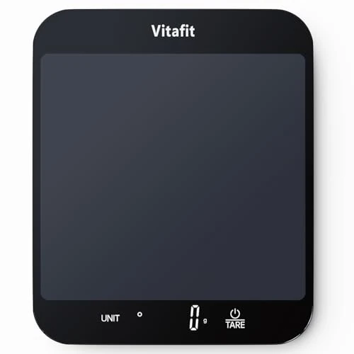 Offerta a tempo: Vitafit 15kg Bilancia da Cucina Digitale, Bilancia Alimentare Elettronica Multifunzione in Grammi e Once — 35% da 15,99 € a 10,44 €