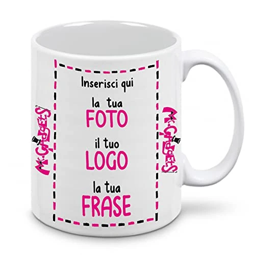 Offerta a tempo: Mr. Gadgets Tazza in Ceramica Personalizzabile con Foto e Scritta - 0% da 6.90 € a 6.90 €