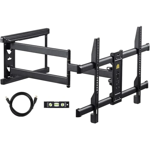 Offerta a tempo: FORGING MOUNT Supporto TV Parete con Braccio Articolato Extra Lungo 765mm per Schermi LCD/LED/OLED da 37-75 Pollici,Inclinabile, Orientabile, Max VESA 600x400 mm, Fino a 45KG - 28% da 70.07 € a 50.18 €
