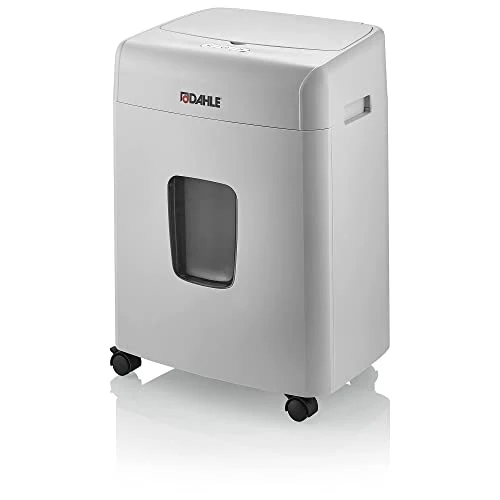 Offerta a tempo: Dahle ShredMATIC 90, Distruggidocumenti Autofeed (90 fogli, P-4, taglio a particelle, senza olio e manutenzione, alimentatore automatico di carta grigio), One size - 42% da 244.99 € a 141.58 €