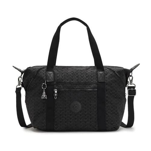 Offerta a tempo: Kipling ART Borsa media, Borse, Signature Emb (Nero) - 24% da 104.90 € a 79.74 €