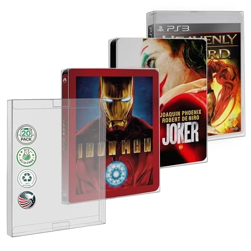 Malko Etui ochronne Blu-ray Steelbook kompatybilne również z filmami i kryteriami 4K Steelbook Arrow (20 sztuk)