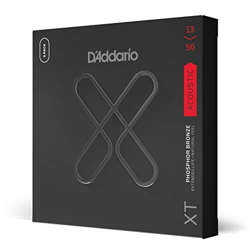 Oferta limitowana: D'Addario XT Phosphor Bronze Struny do Gitary Akustycznej 13-56, 3 Zestawy | Struny XT zapewniają dłuższą trwałość, naturalny dźwięk, stabilność strojenia i dużą wytrzymałość. z 232.36 zł na 232.36 zł (oszczędź 0.00%)