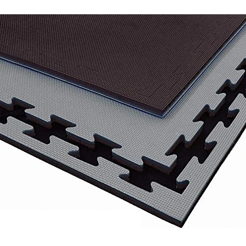 Offerta a tempo: G5 HT SPORT Tatami 100x100 cm Spessore da 2 a 4 cm in Eva cornici Incluse Rosso/Blu o Nero/Grigio Adatto a Tutti Gli Ambienti Indoor multidiscipline 1 mq (2 cm (Spessore), Rosso/Blu) - 9% da 21.90 € a 19.90 €