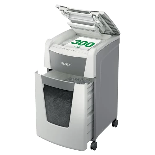 Offerta a tempo: LEITZ IQ Autofeed 300 P5 Distruggidocumenti Automatico Taglio Frammenti 60L - 7% da 888.84 € a 822.76 €