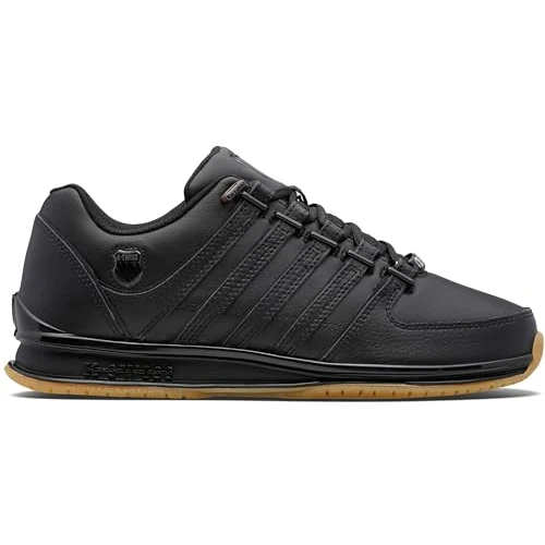 K-Swiss Rinzler, Sneaker Uomo, Nero (235), 49 EU
