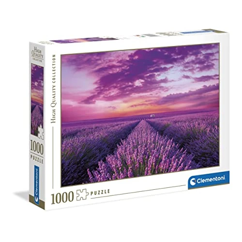 Offerta a tempo: Clementoni - 39606 Collection - Lavander Field - puzzle adulti 1000 pezzi, Made in Italy — 51% da 13,90 € a 6,77 €
