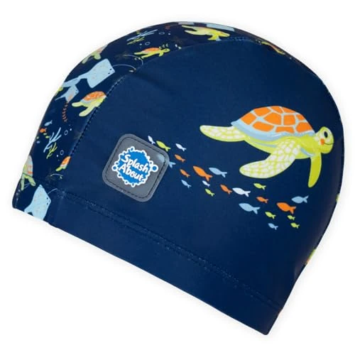 Offre limitée : Bonnet de Bain Splash About pour Tout-Petits, Turtle Tide, 2-6 Ans de 8.00 € à 8.00 € (0.0% de remise)