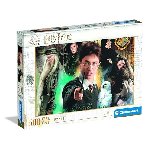 Clementoni - 35083 - Puzzle Harry Potter - 500 Elementów - Puzzle Dla Dorosłych