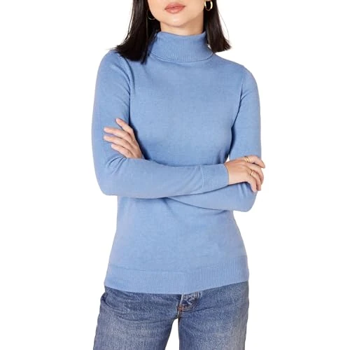 Tijdelijke aanbieding: Amazon Essentials dames Lichtgewicht coltrui met lange mouwen en klassieke pasvorm (verkrijgbaar in grote maten) van 25.49 EUR naar 25.49 EUR (korting 0%)